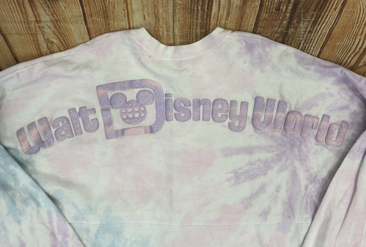 Spirit Jersey Pink tie dye Tops, L