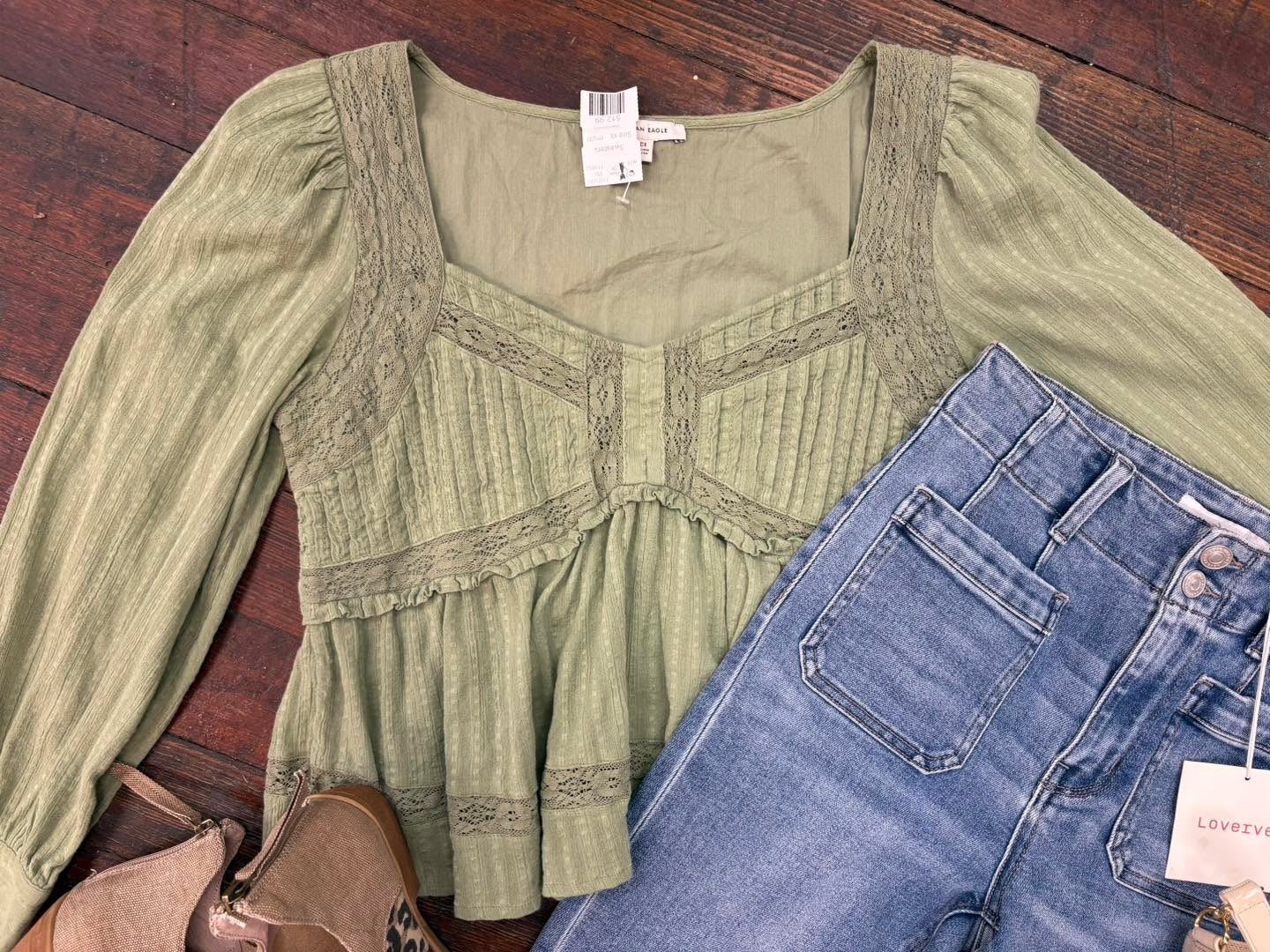 american eagle multi tops, xs