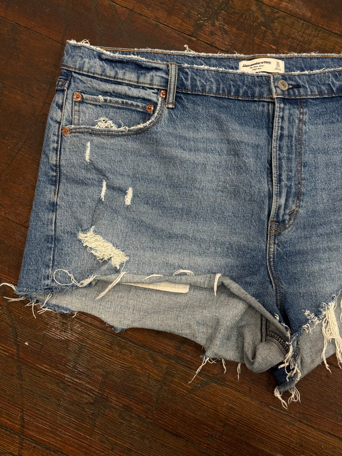 Abercrombie & Fitch Denim Shorts, 35/20