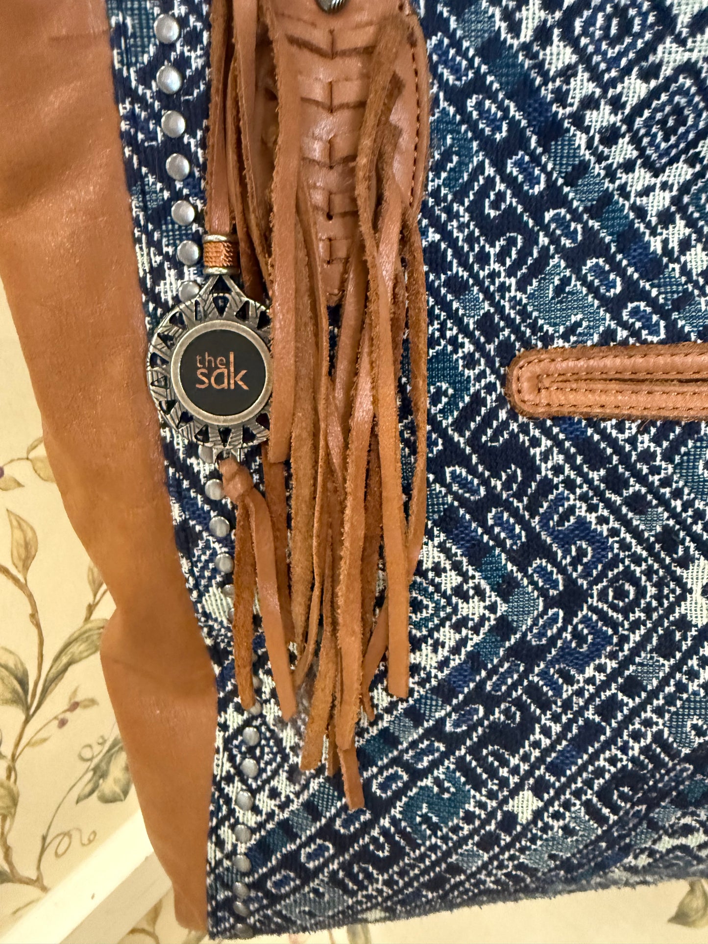 The Sak Blue/Brown Purses, Tote