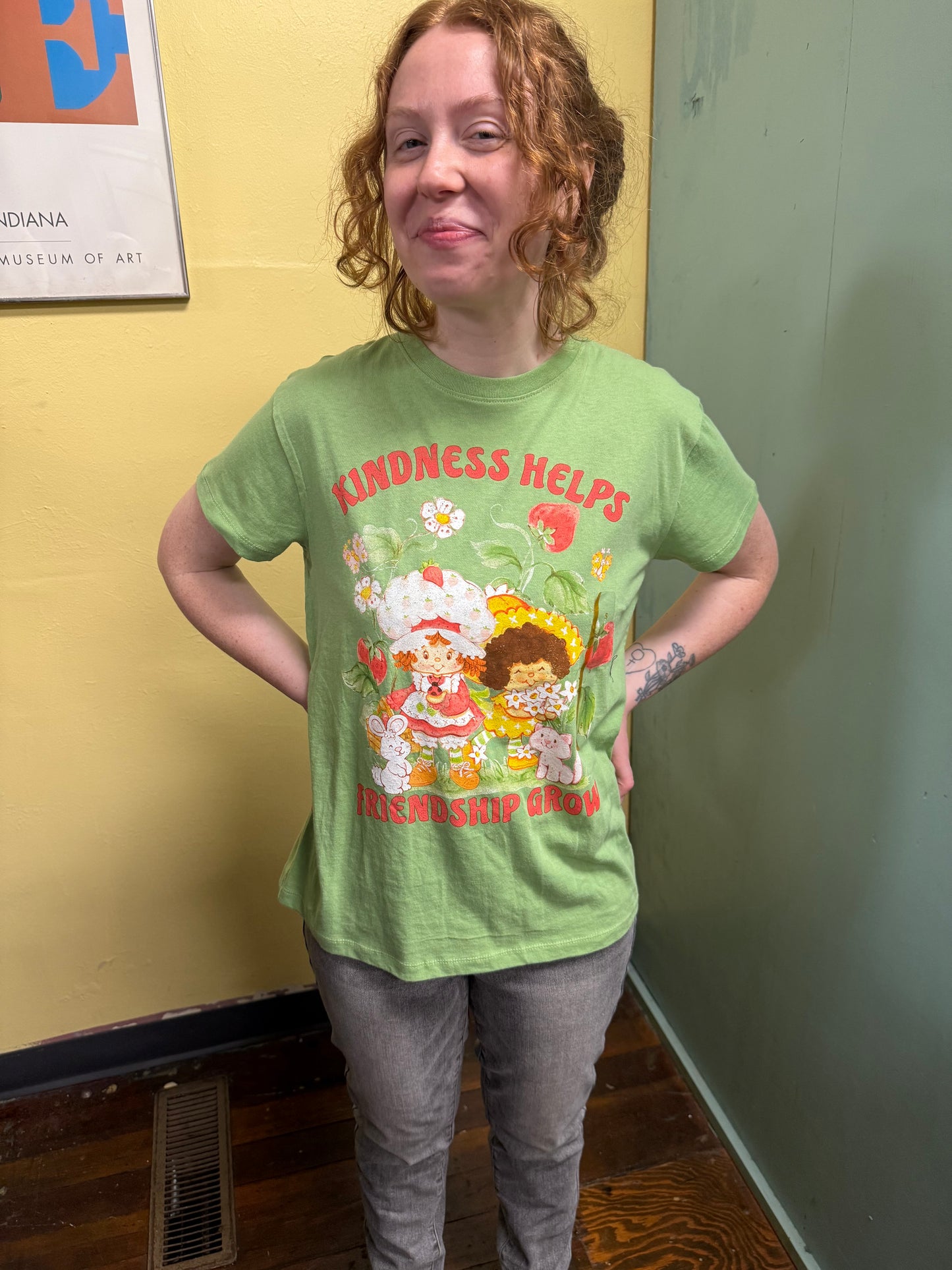 strawberry shortcake green Tops, small