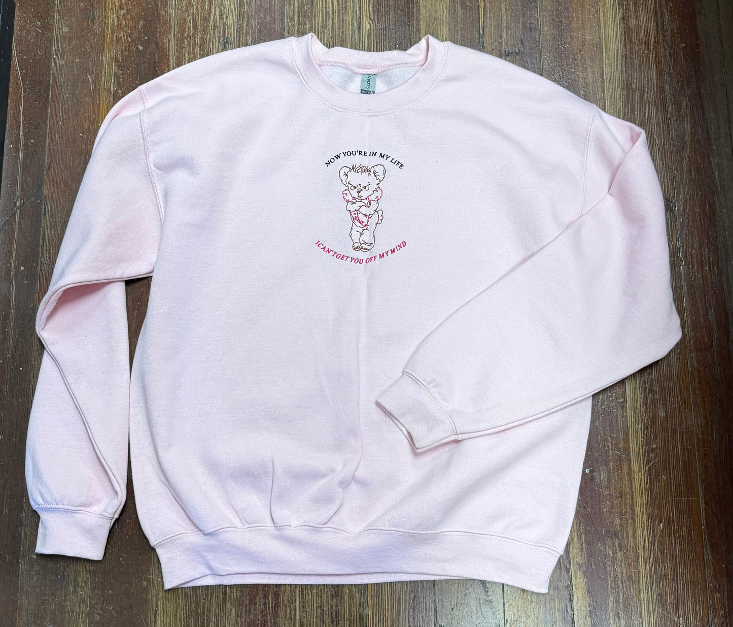 Glidan Pink Crewnecks, L
