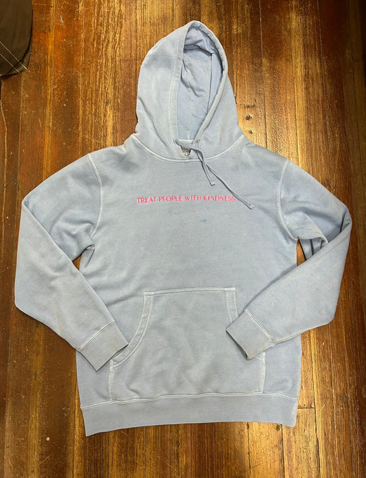 hs sky blue Hoodies, medium