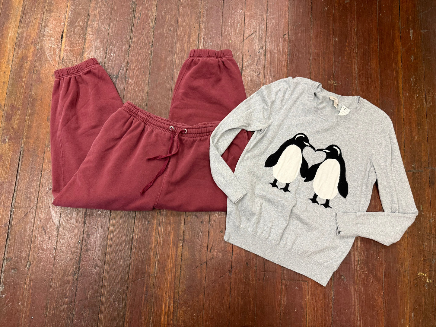 Aeropostle Burgundy Pants, L