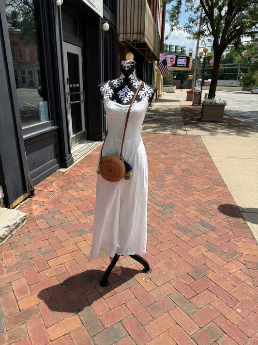 ASTR White Jumpsuits, Large