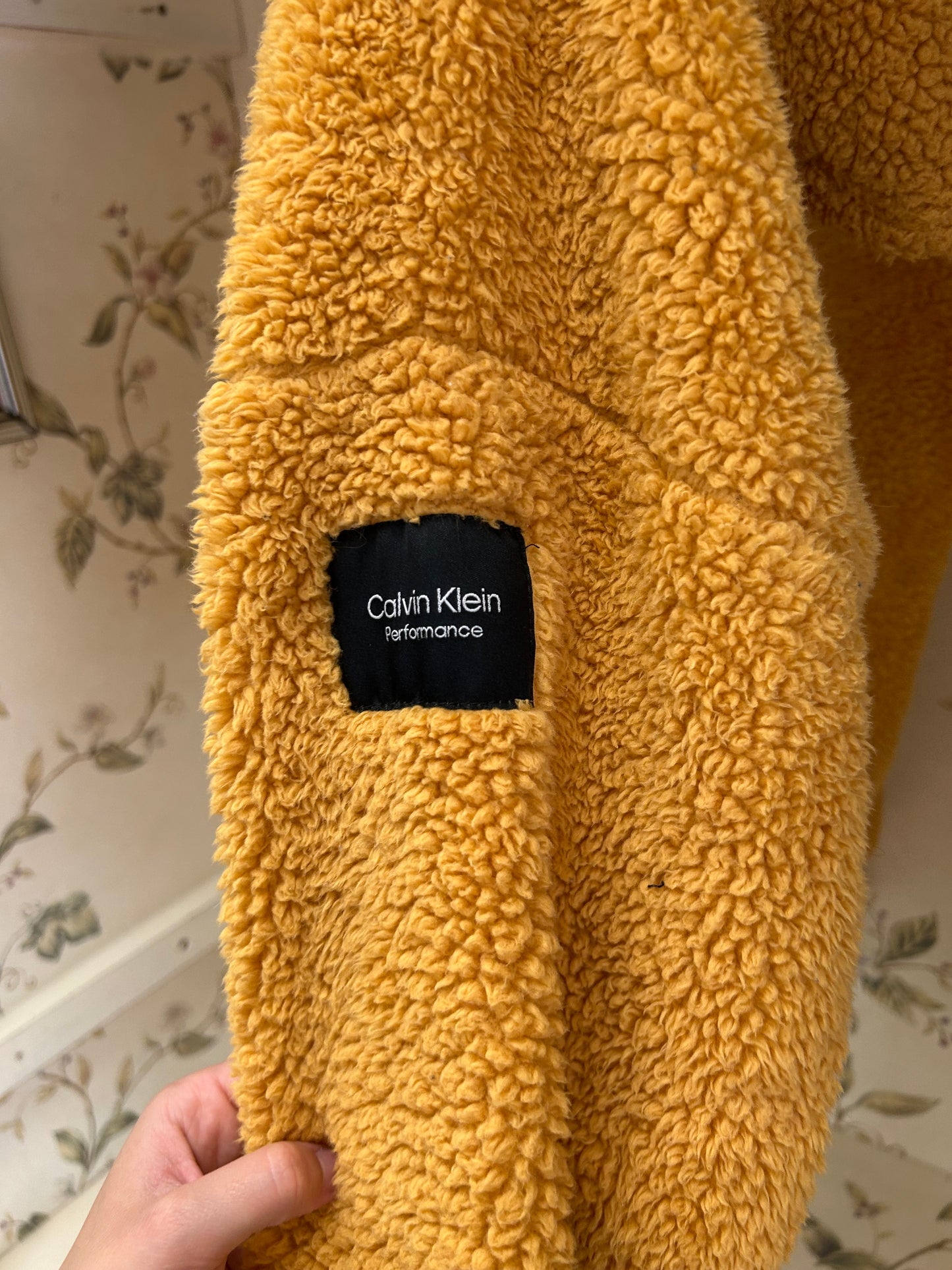 Calvin Klein Orange Hoodies, L