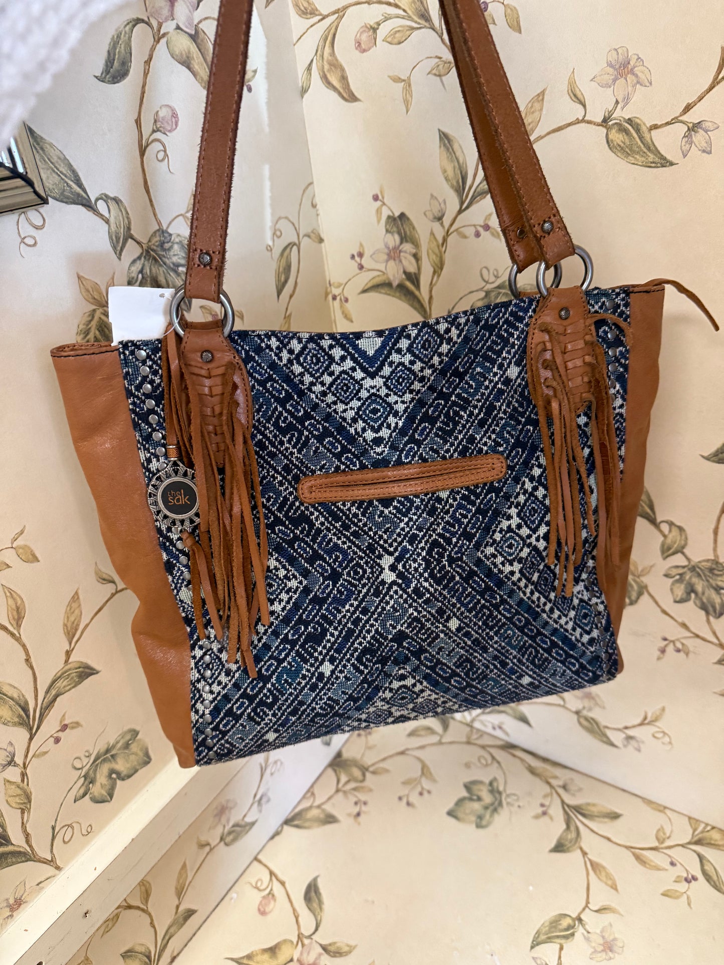 The Sak Blue/Brown Purses, Tote