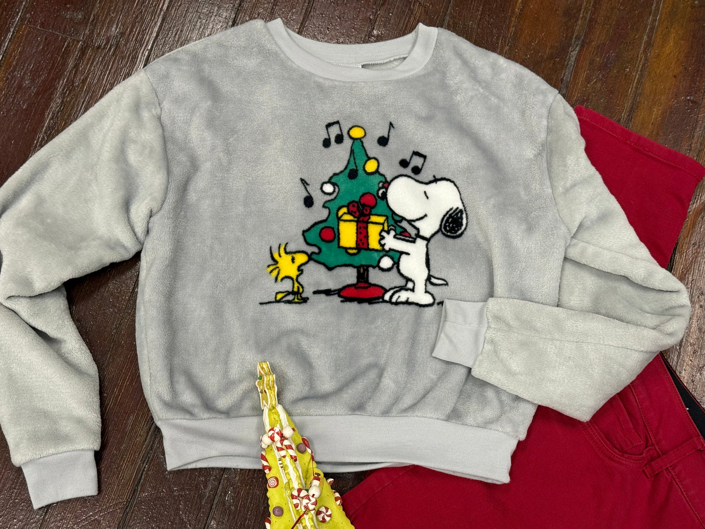peanuts gray Tops, small