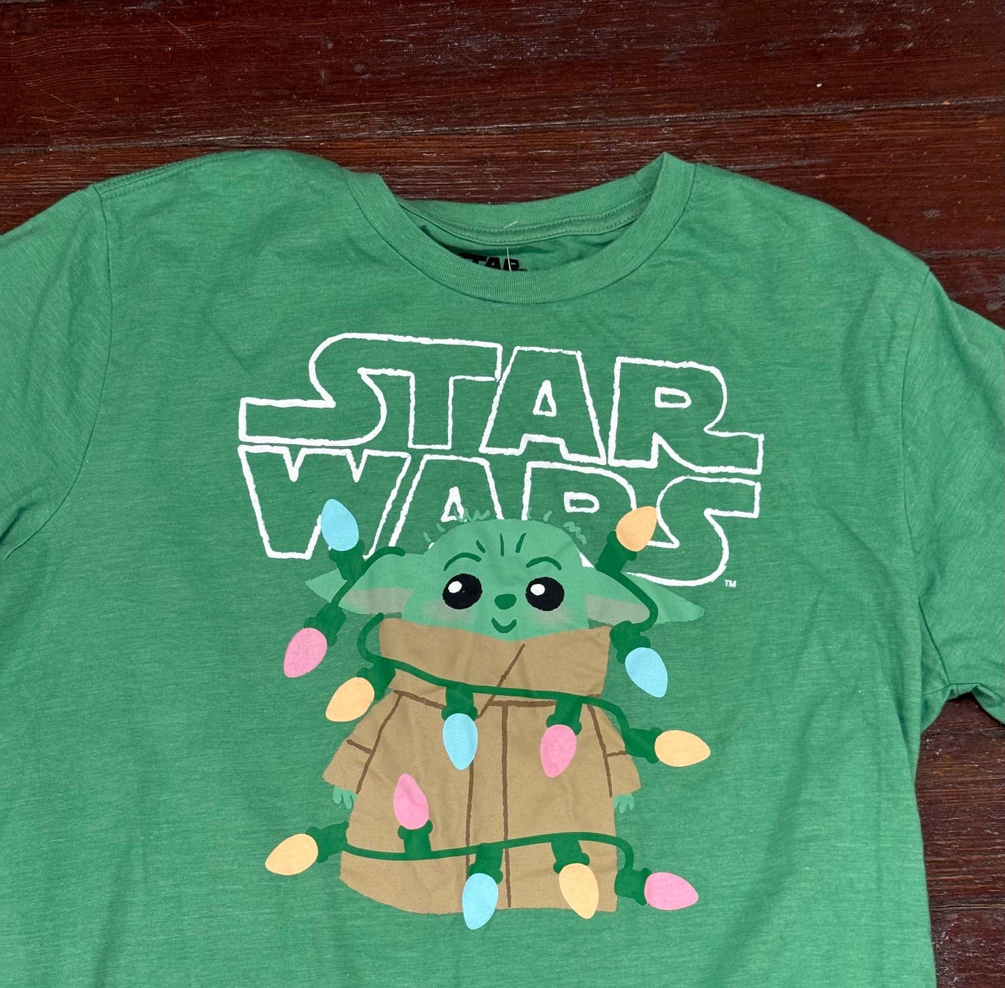Star Wars Green Tops, L