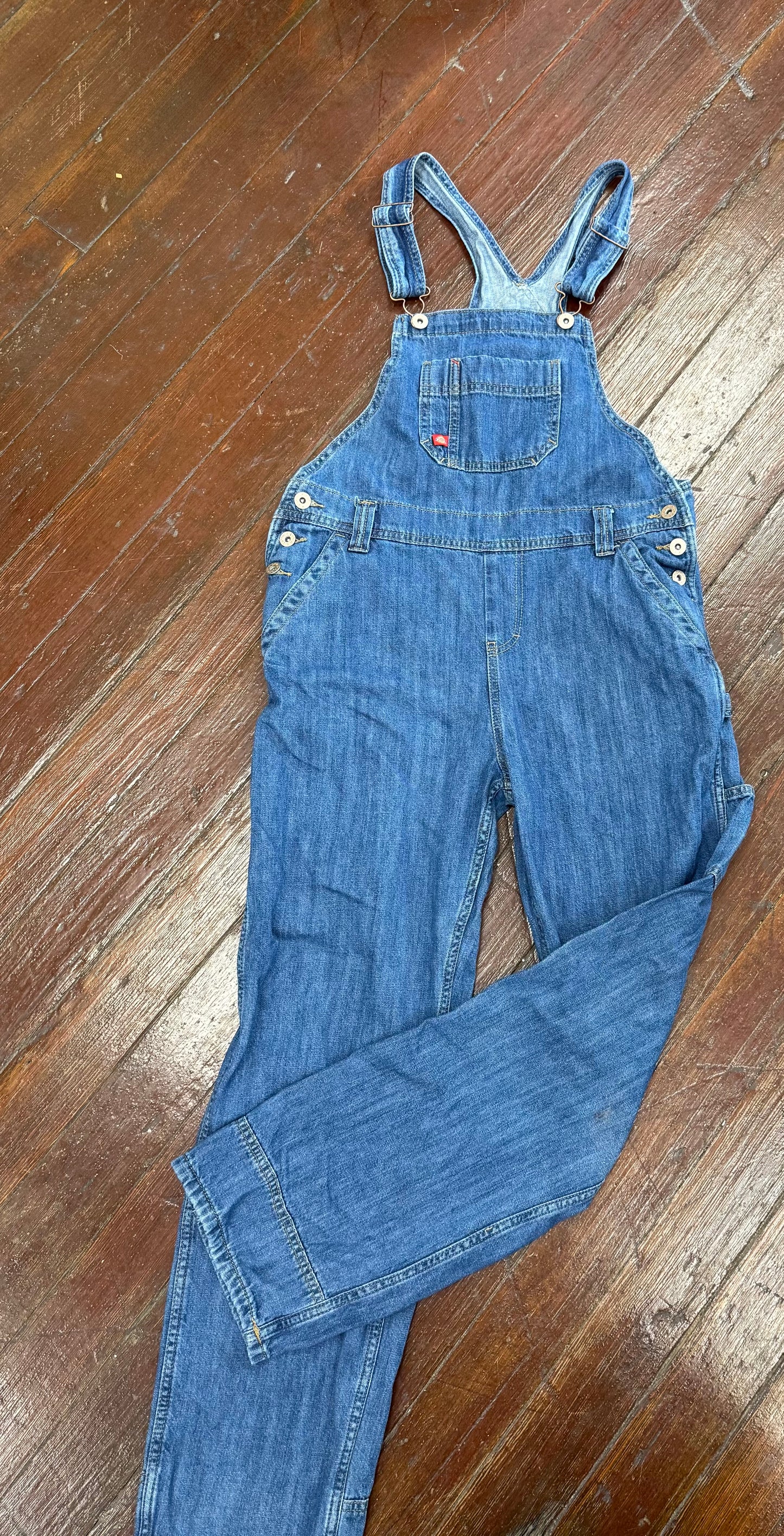 Dickies Blue Overalls, S