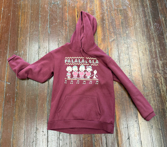 Peanuts Maroon Hoodies, L