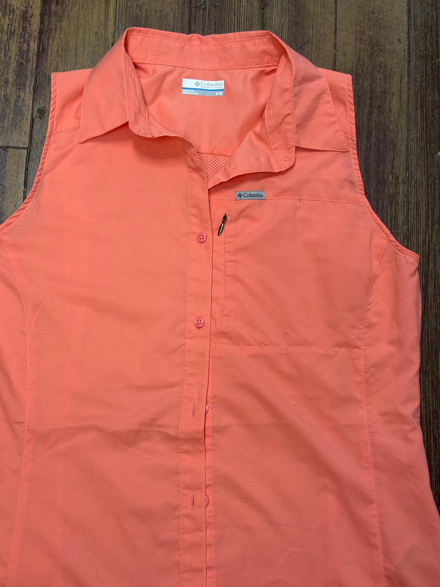 Columbia orange Tank Tops, medium