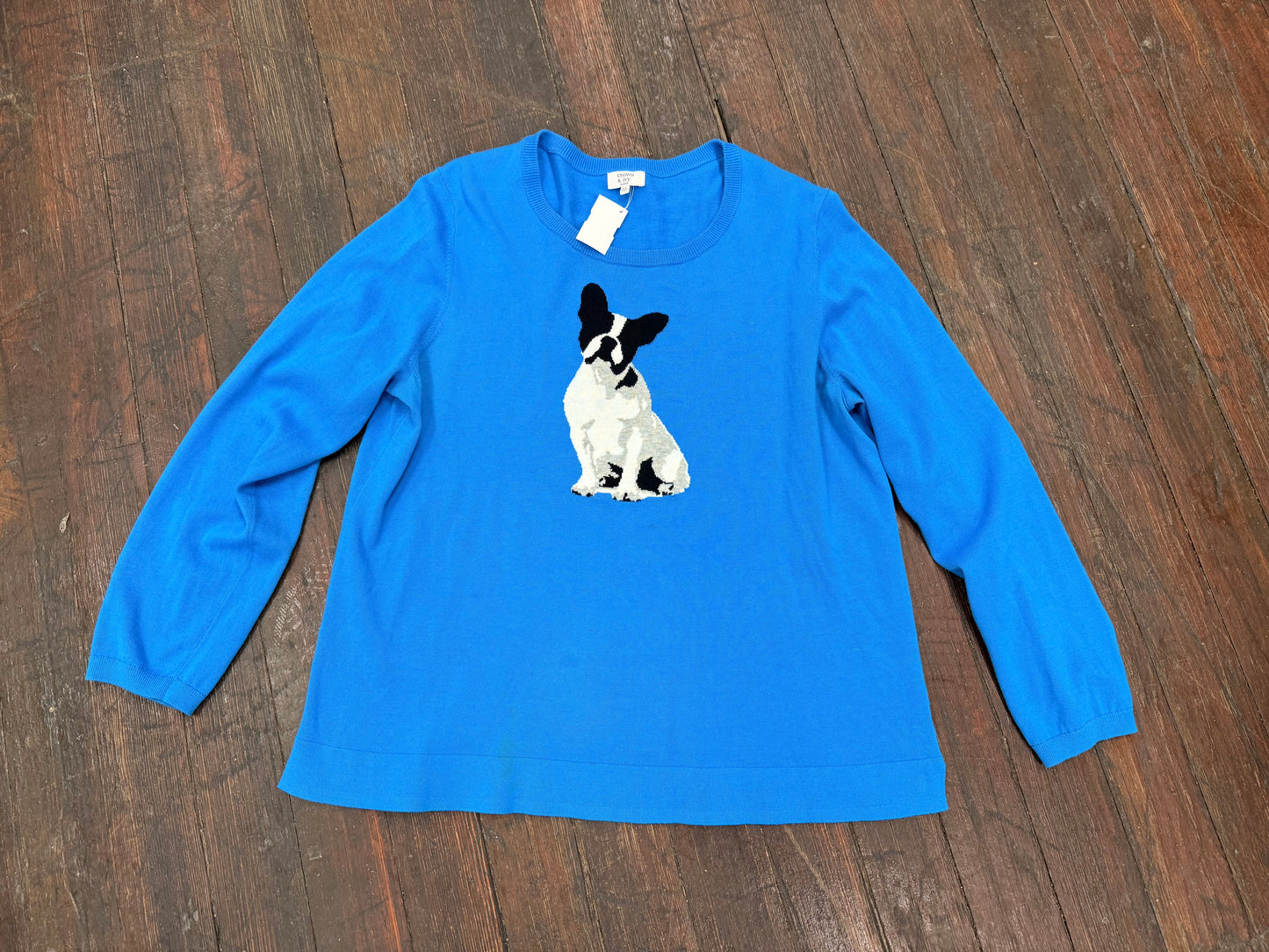 Crown & Ivy Blue Sweaters, 2X