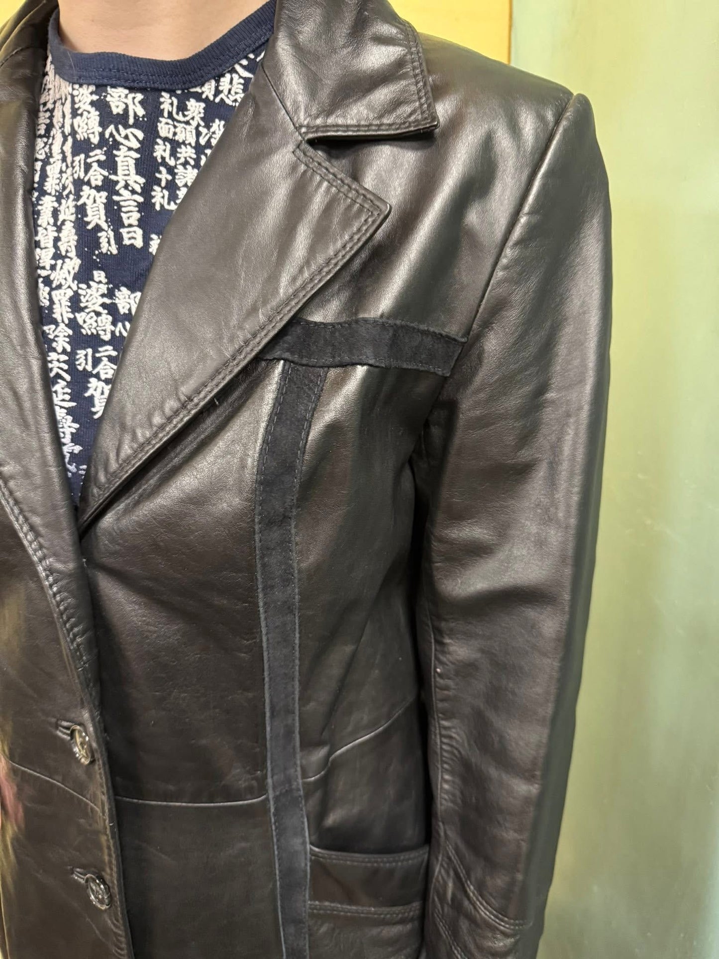 montgomery ward black Vintage jacket, small/medium