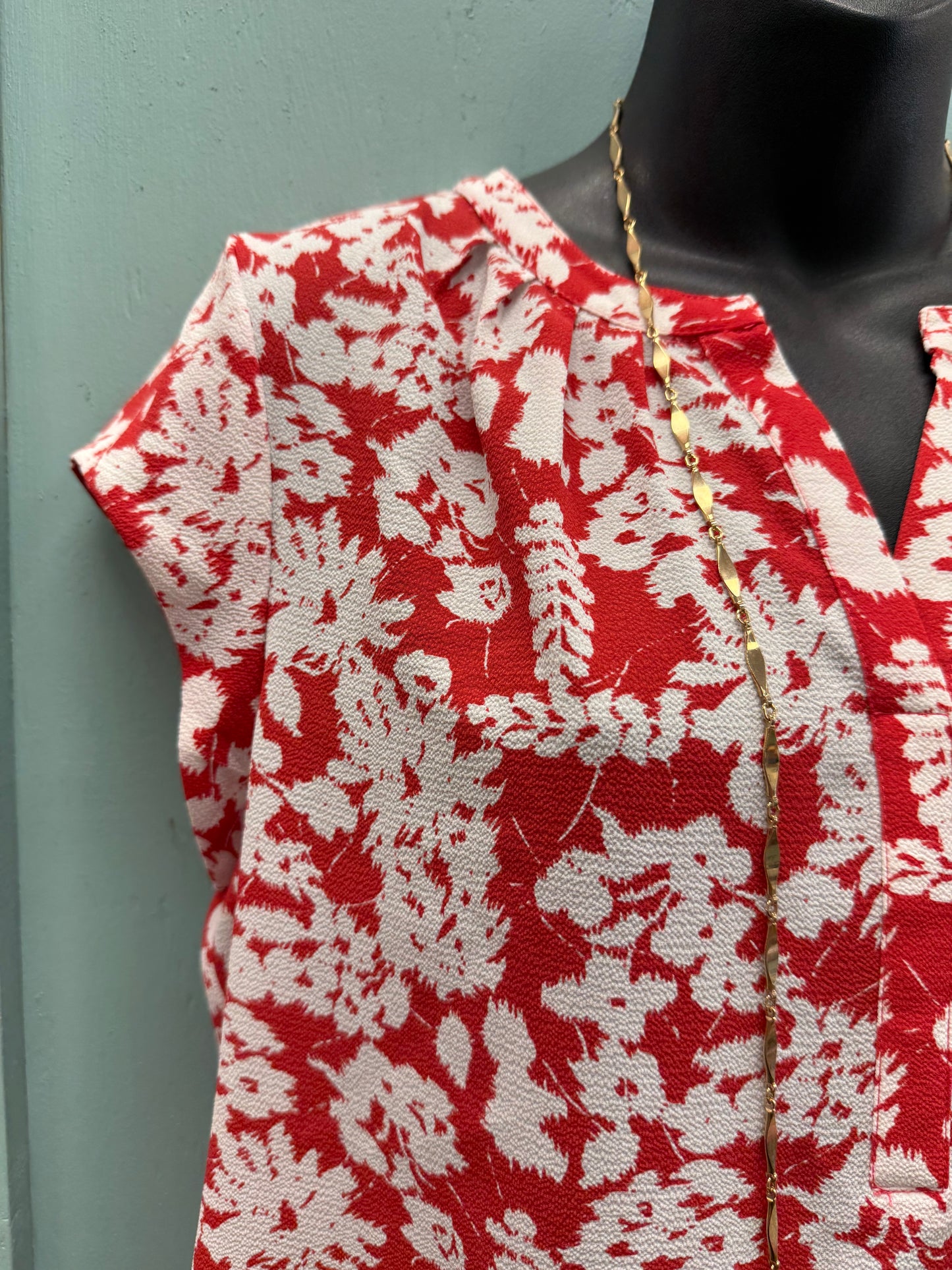 Fun2Fun Red/White Tops, L