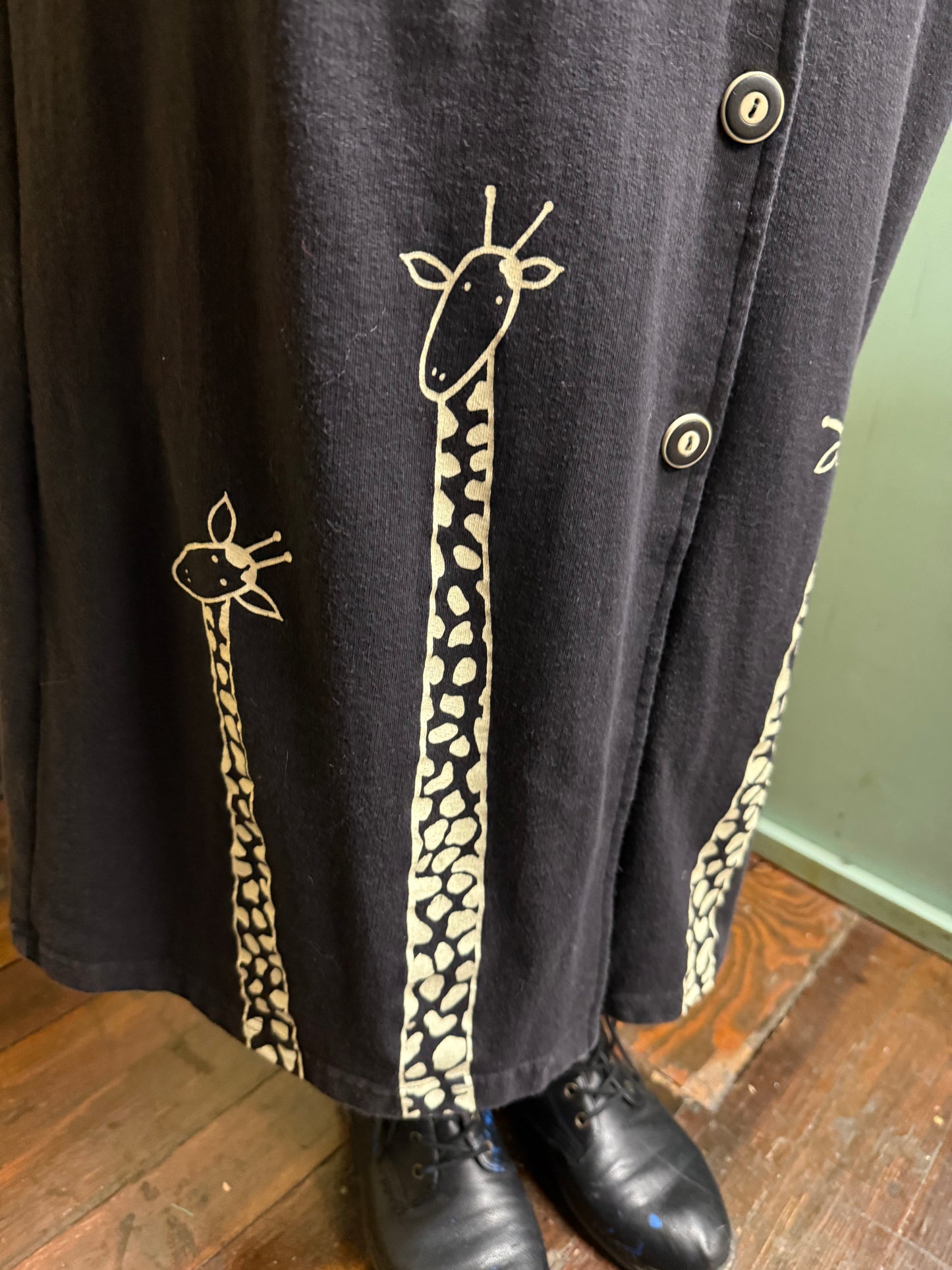 cite black Vintage dress