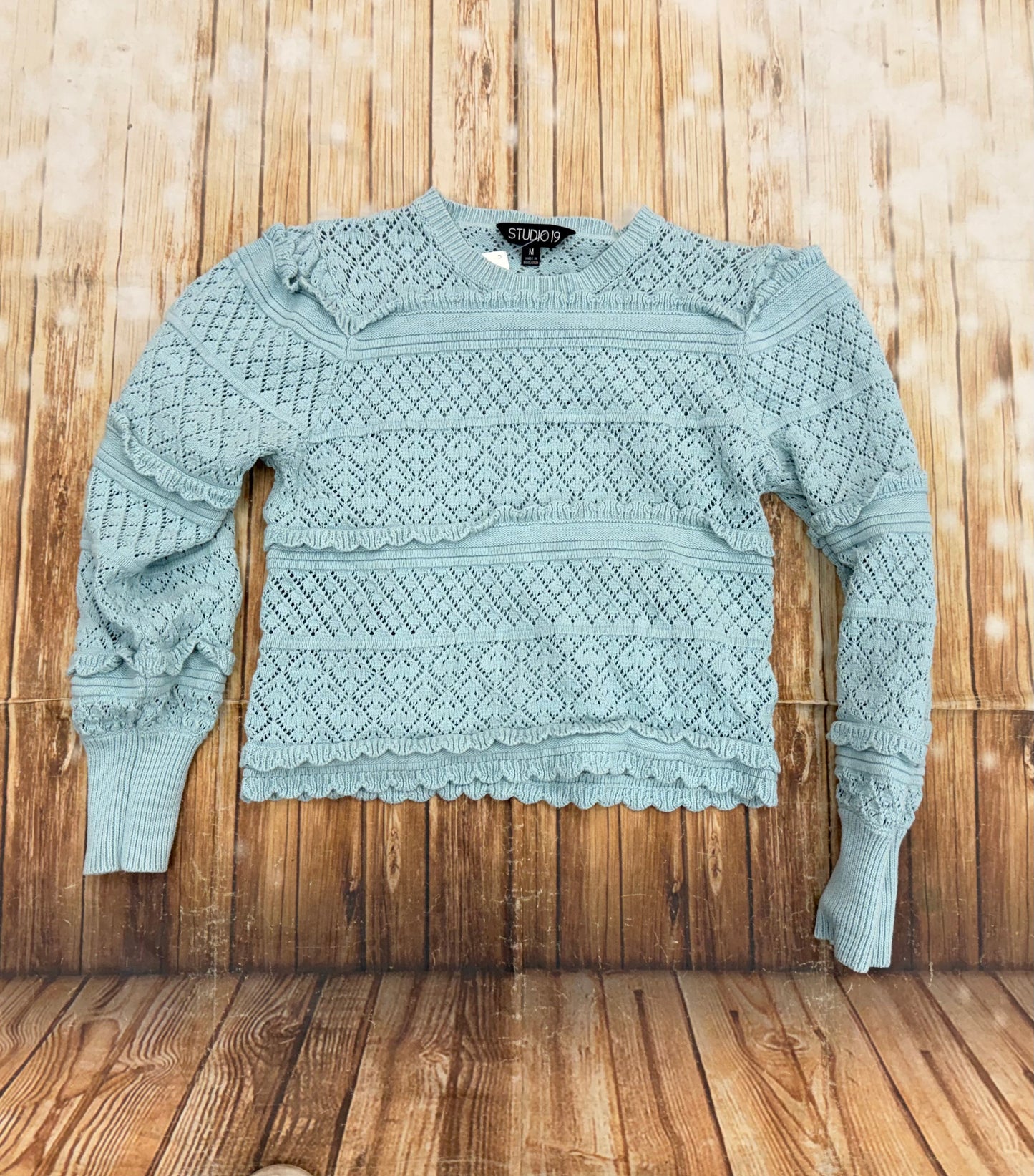 Studio 19 Blue Sweaters, M
