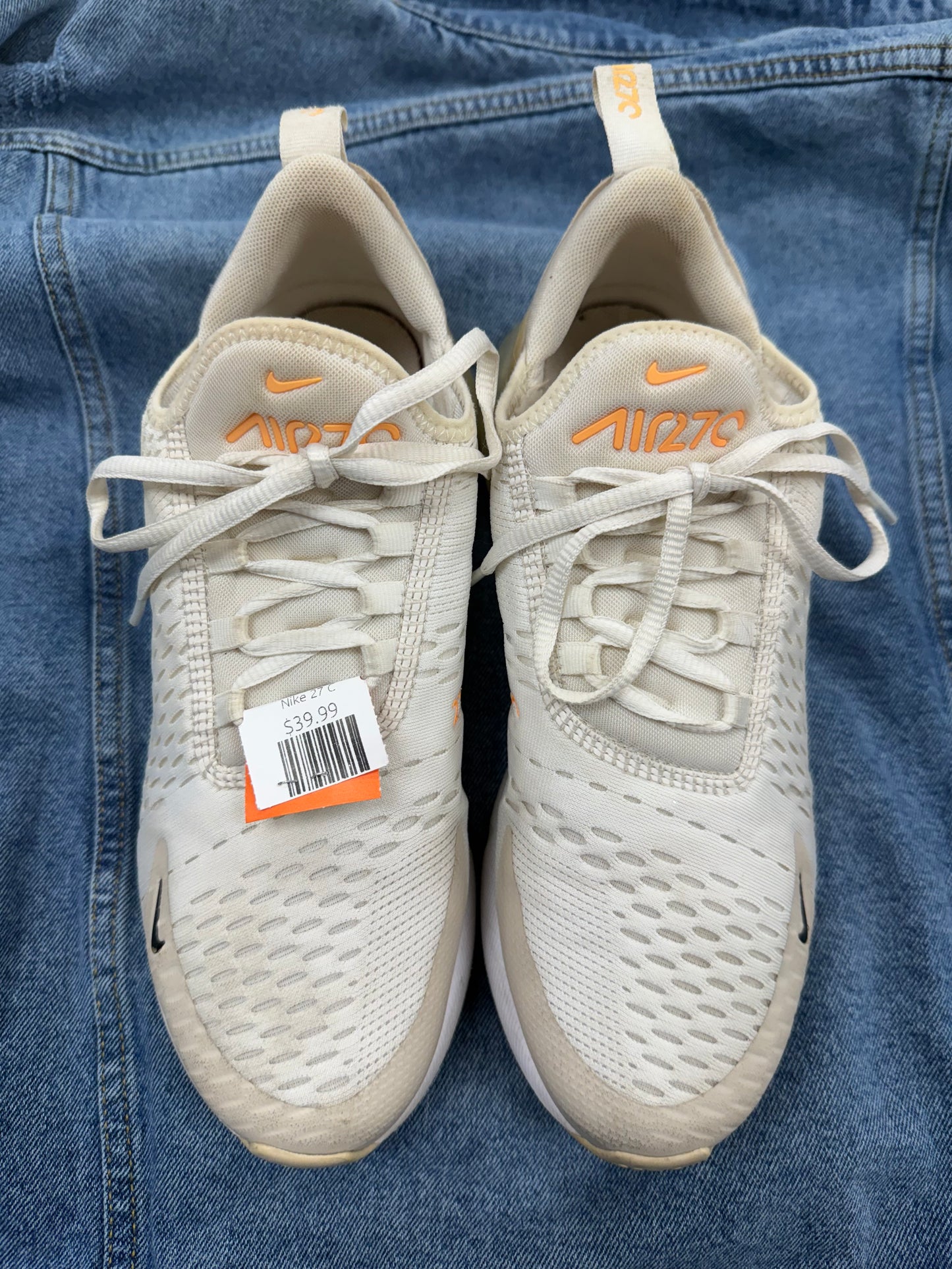 Nike 27 C creamy oatmeal Shoes, 9