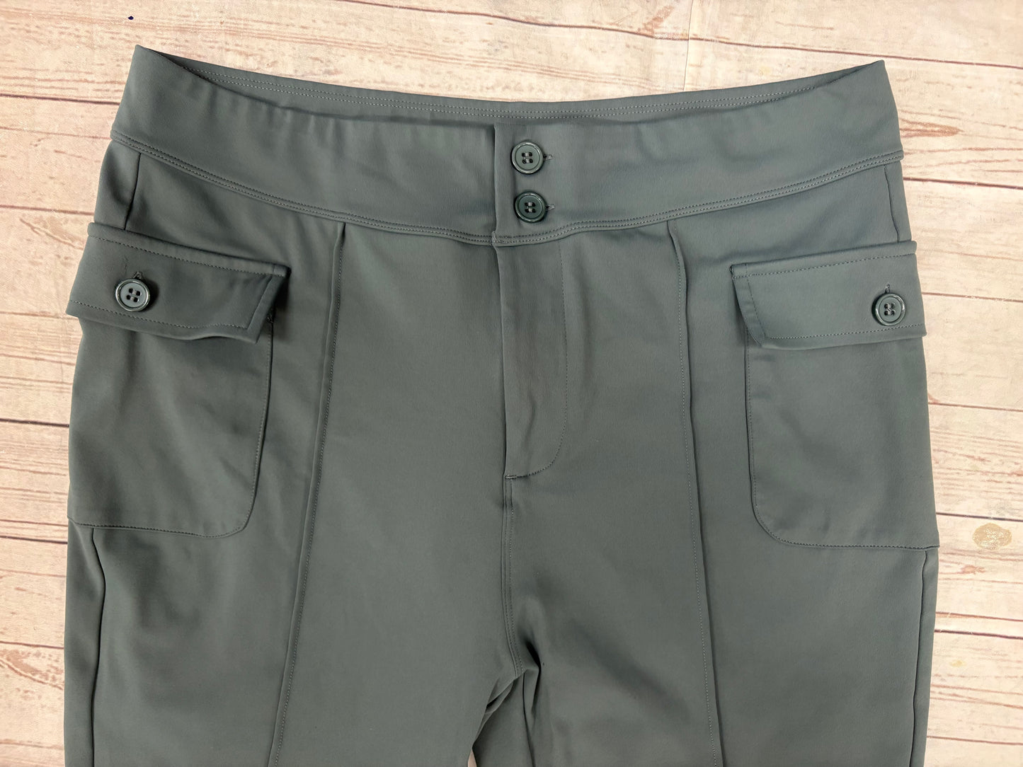 Halara Green Pants, XL Petite