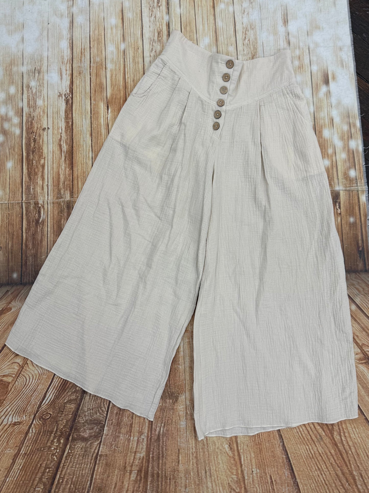 Charlie Paige Khaki Pants, M