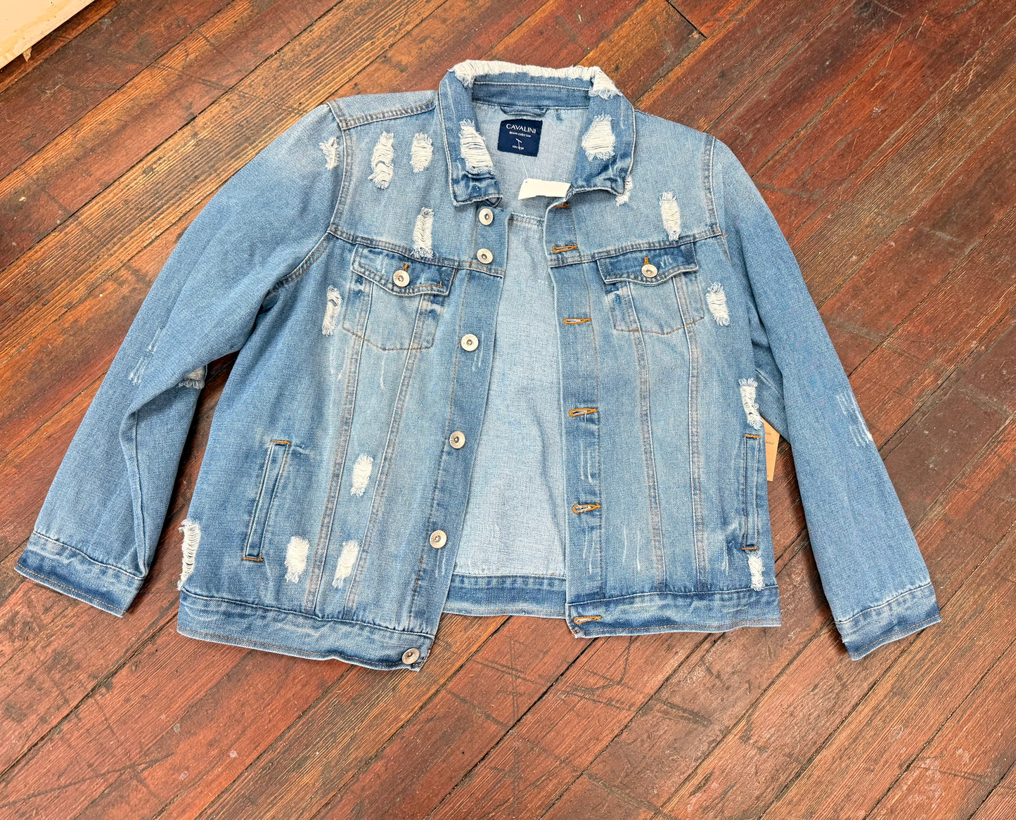 Cavalini Denim Jean Jackets, L
