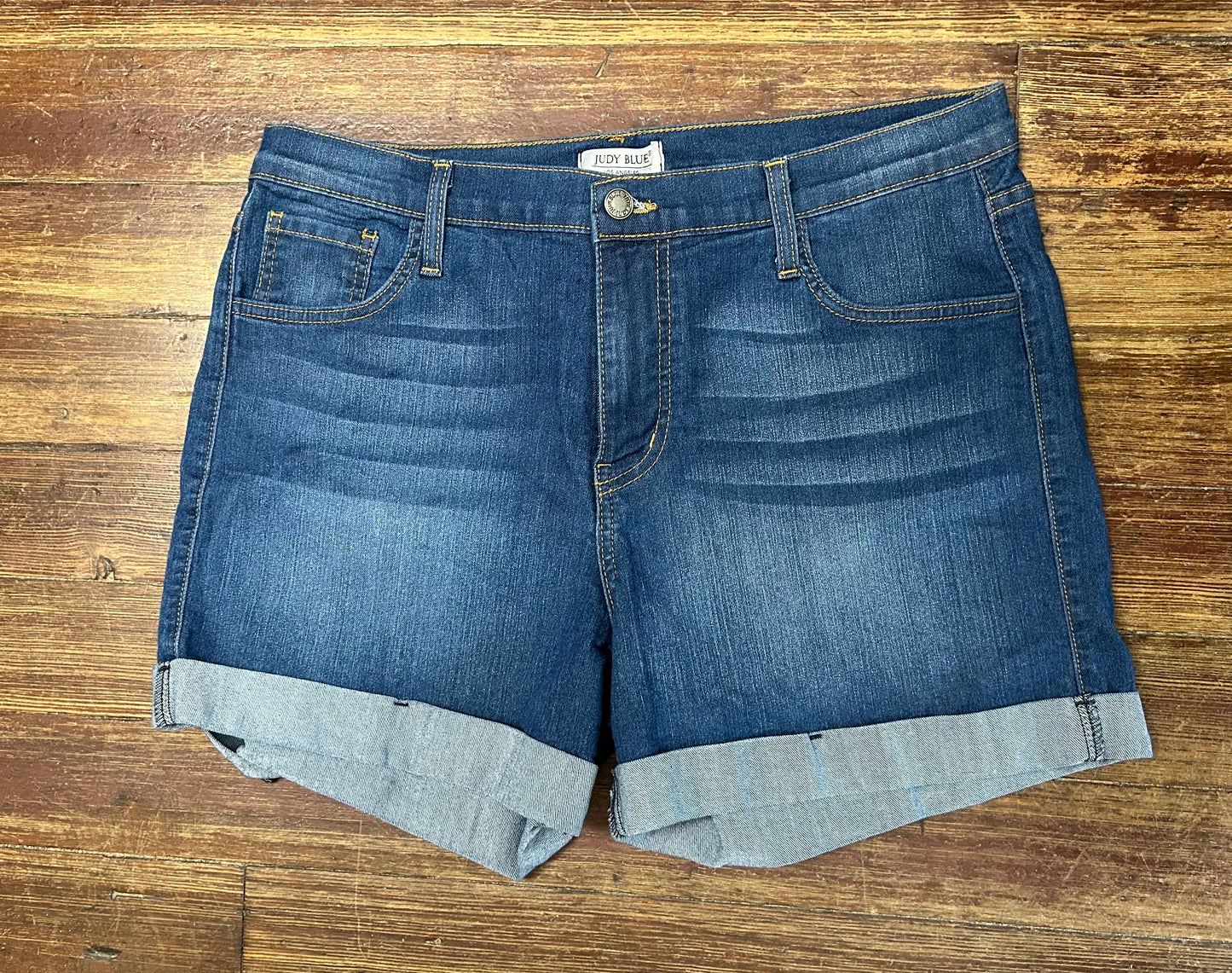 Judy Blue Denim Shorts, 1XL