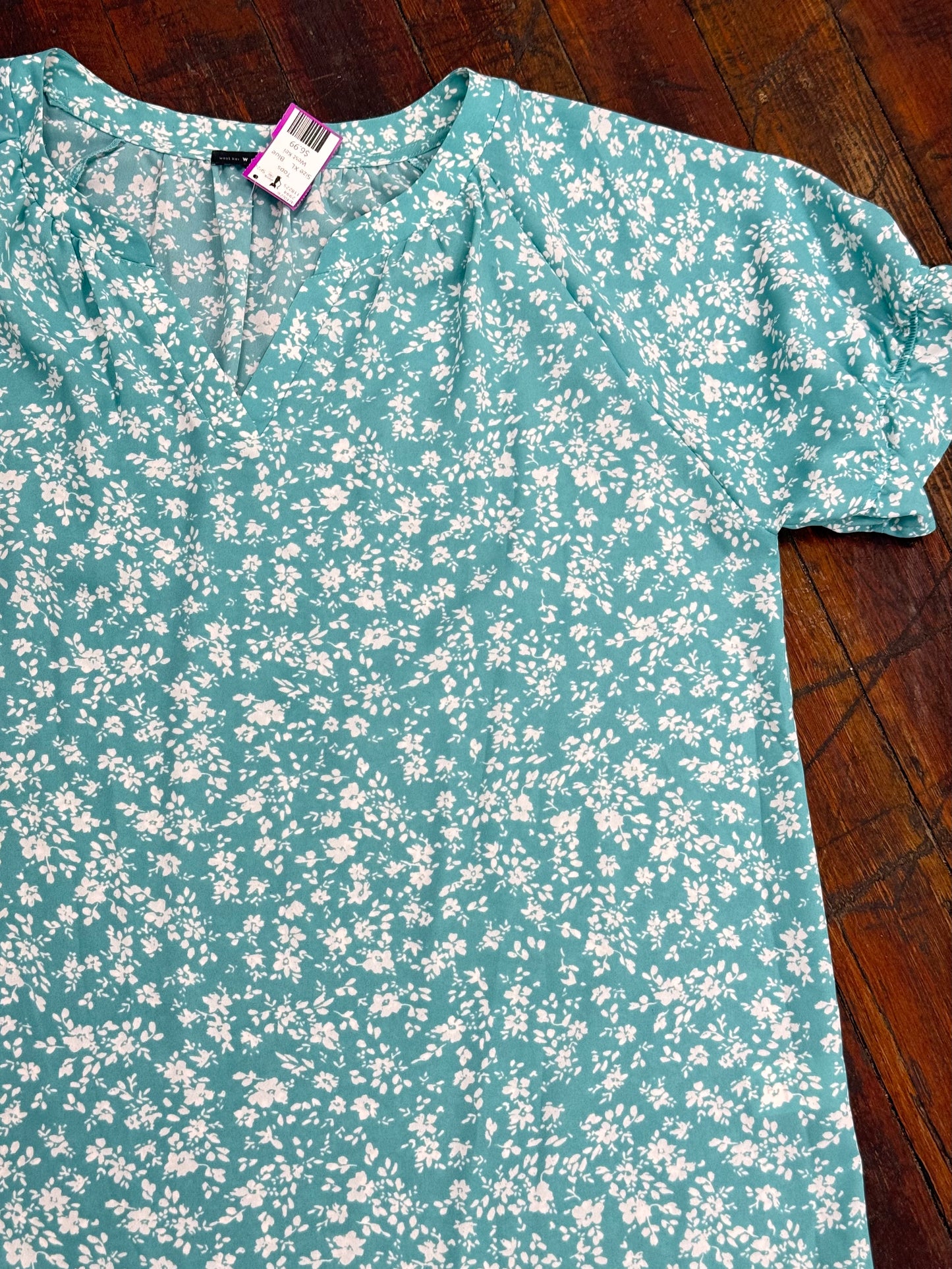 West Kei Blue Tops, XL