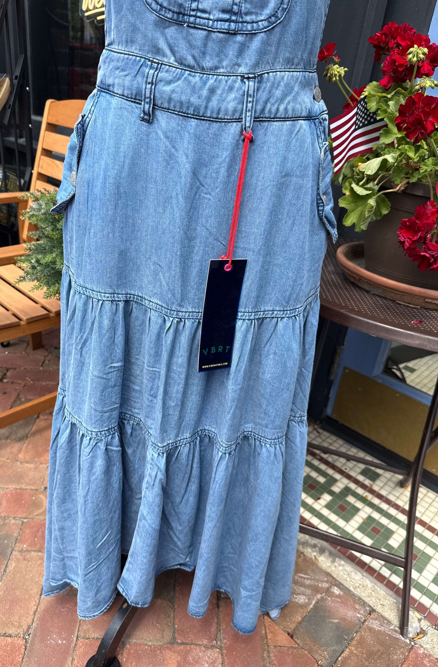 VBRT Denim Dresses, M