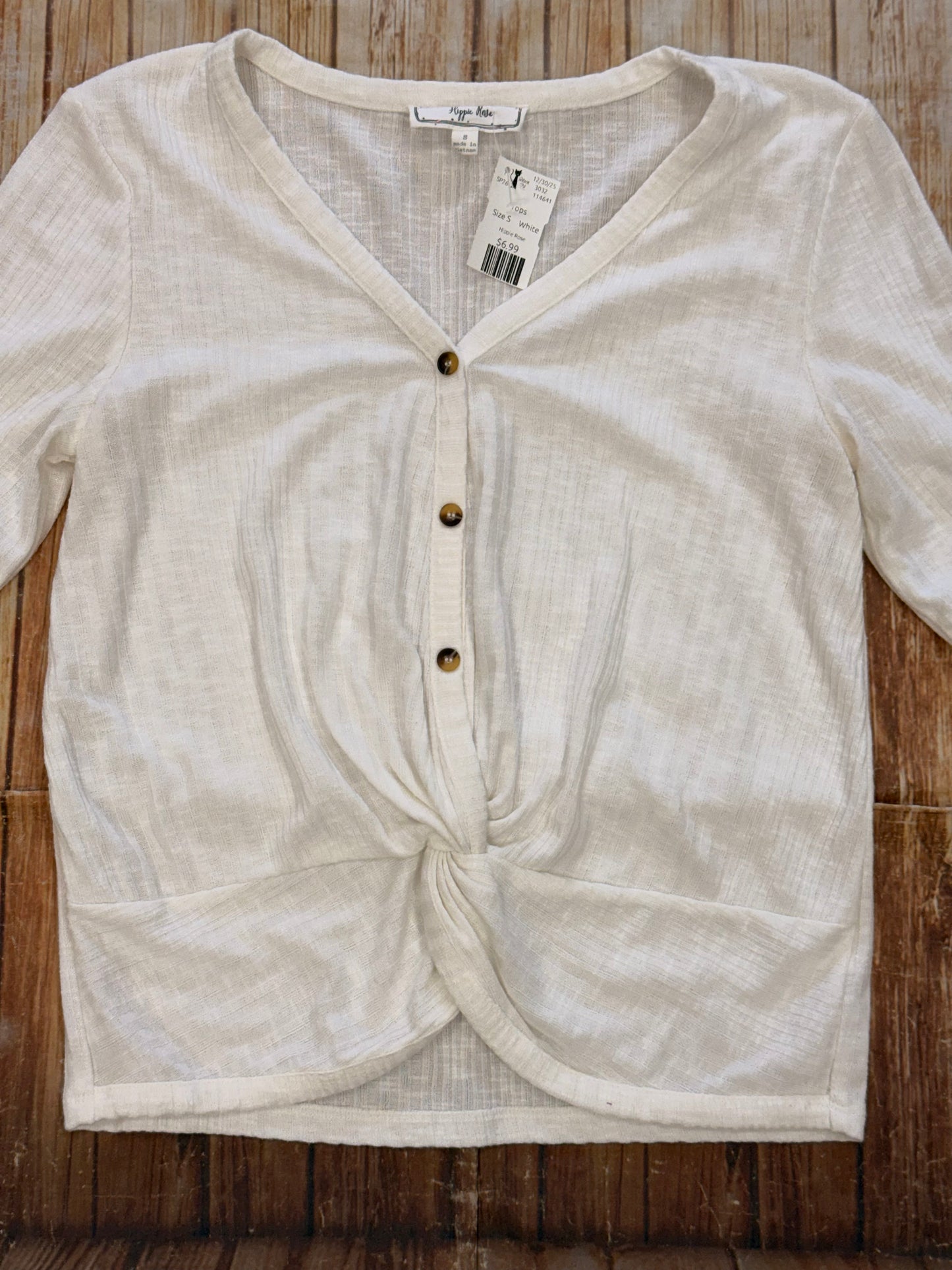 Hippie Rose White Tops, S