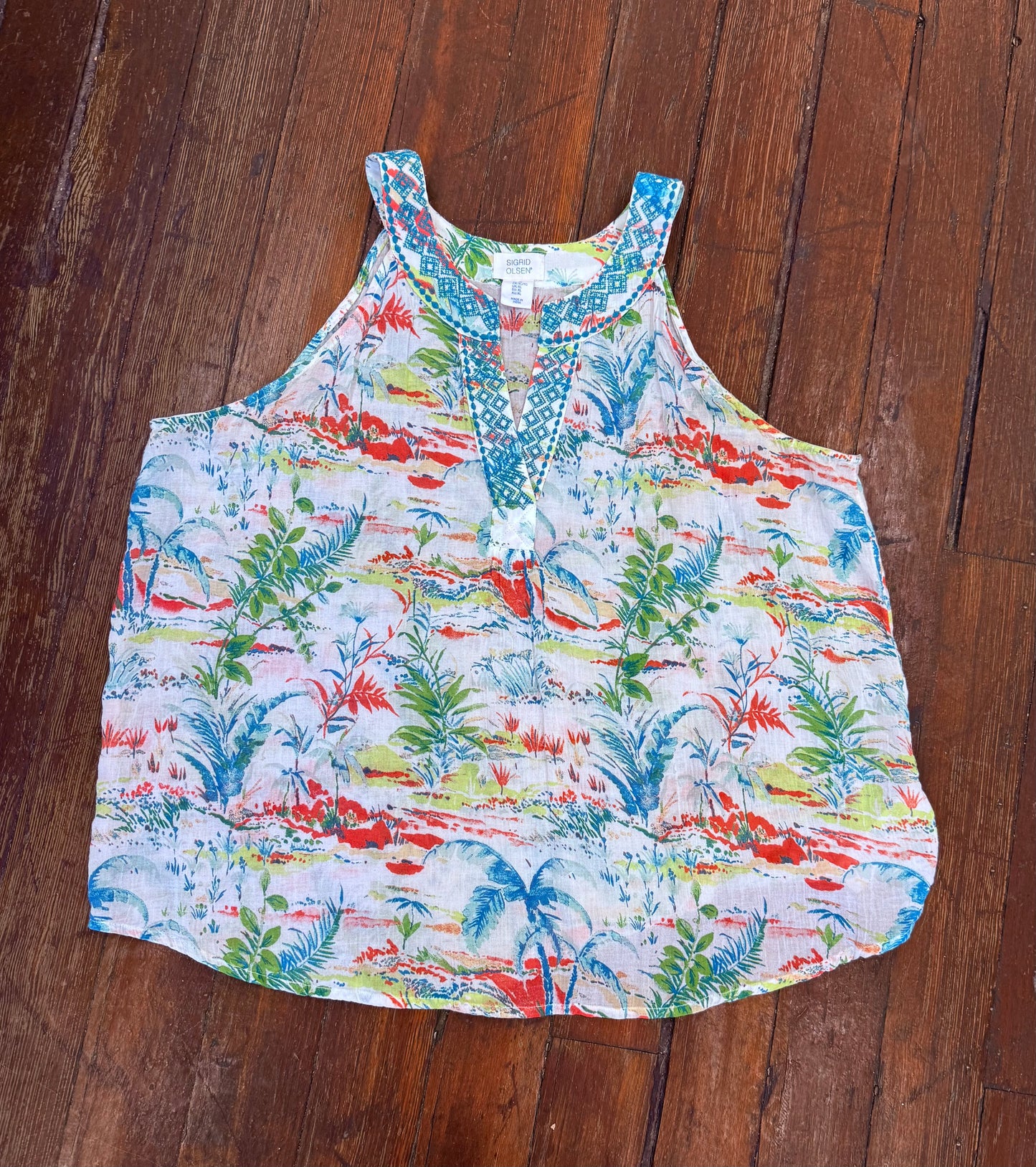Sigrid Olsen multi Tank Tops, xl
