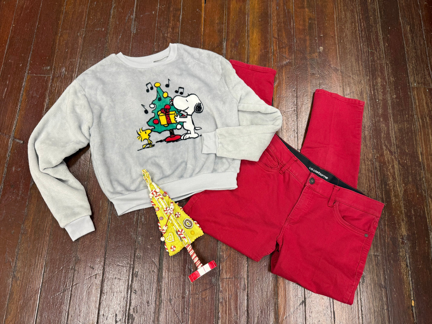 peanuts gray Tops, small