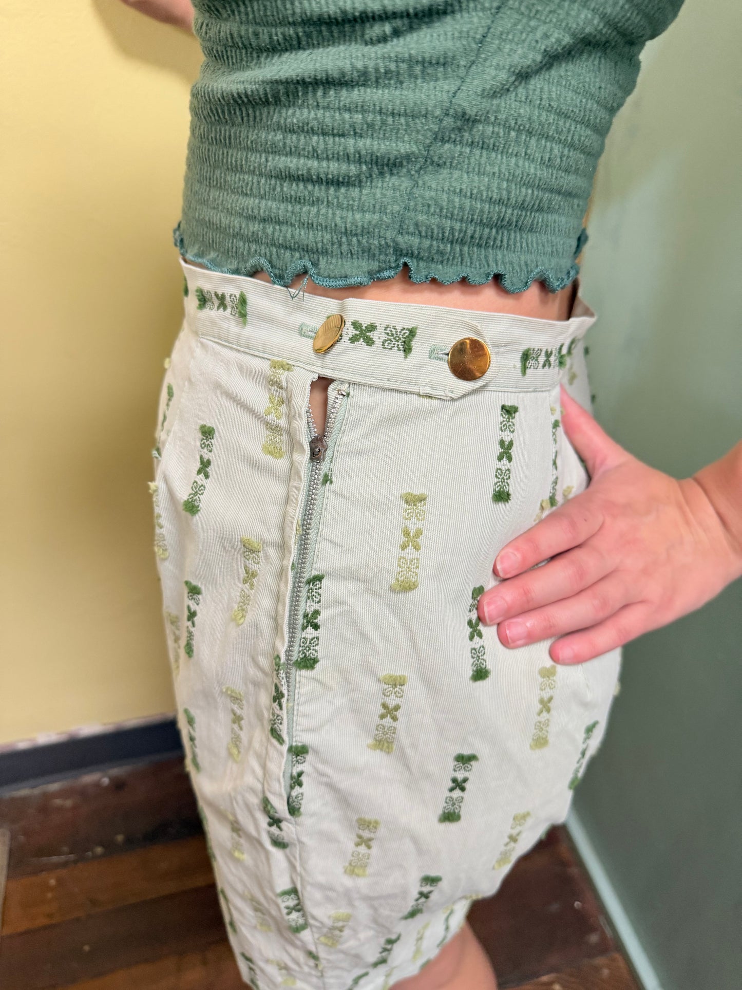 Green Vintage Shorts
