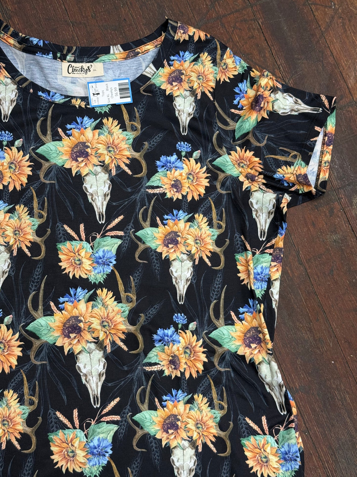 Cheekys Black Tops, XL