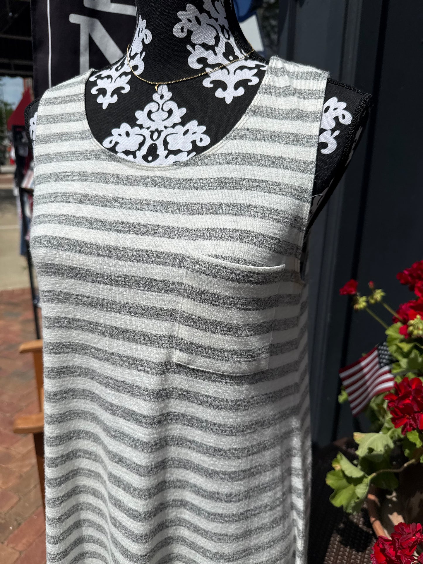 market and spruce gray/white Dresses, m