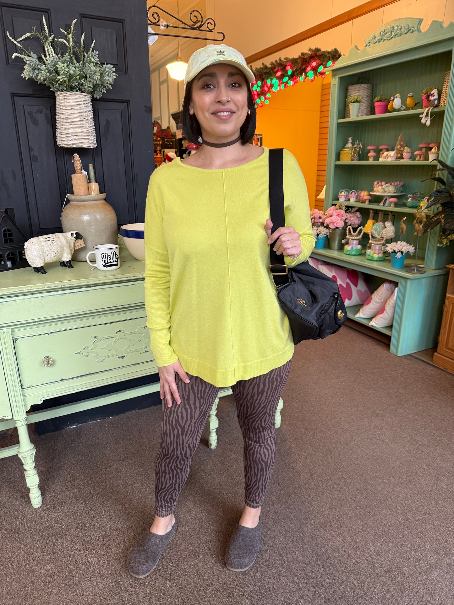 Chico’s Green Tops, 1
