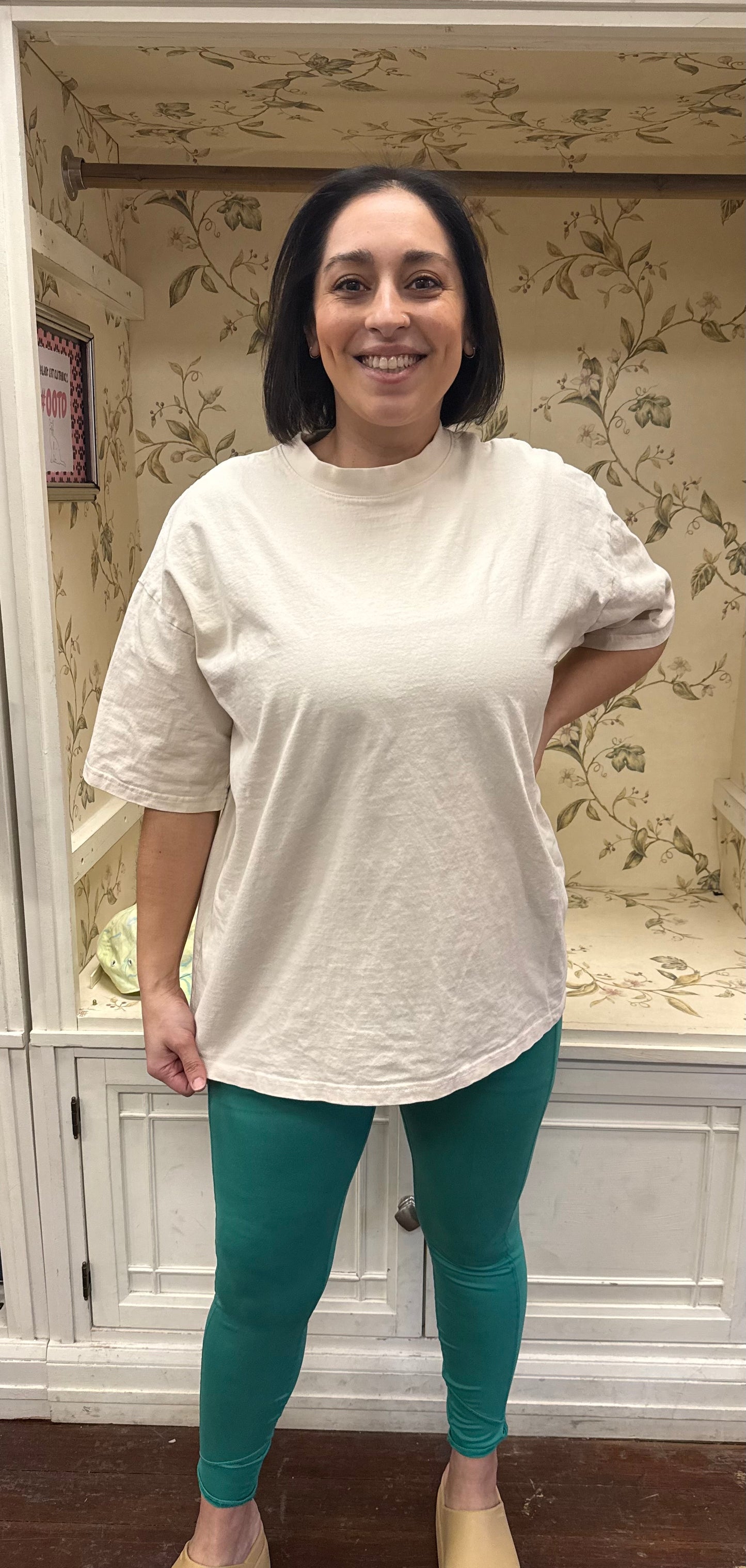 h & m cream Tops, m