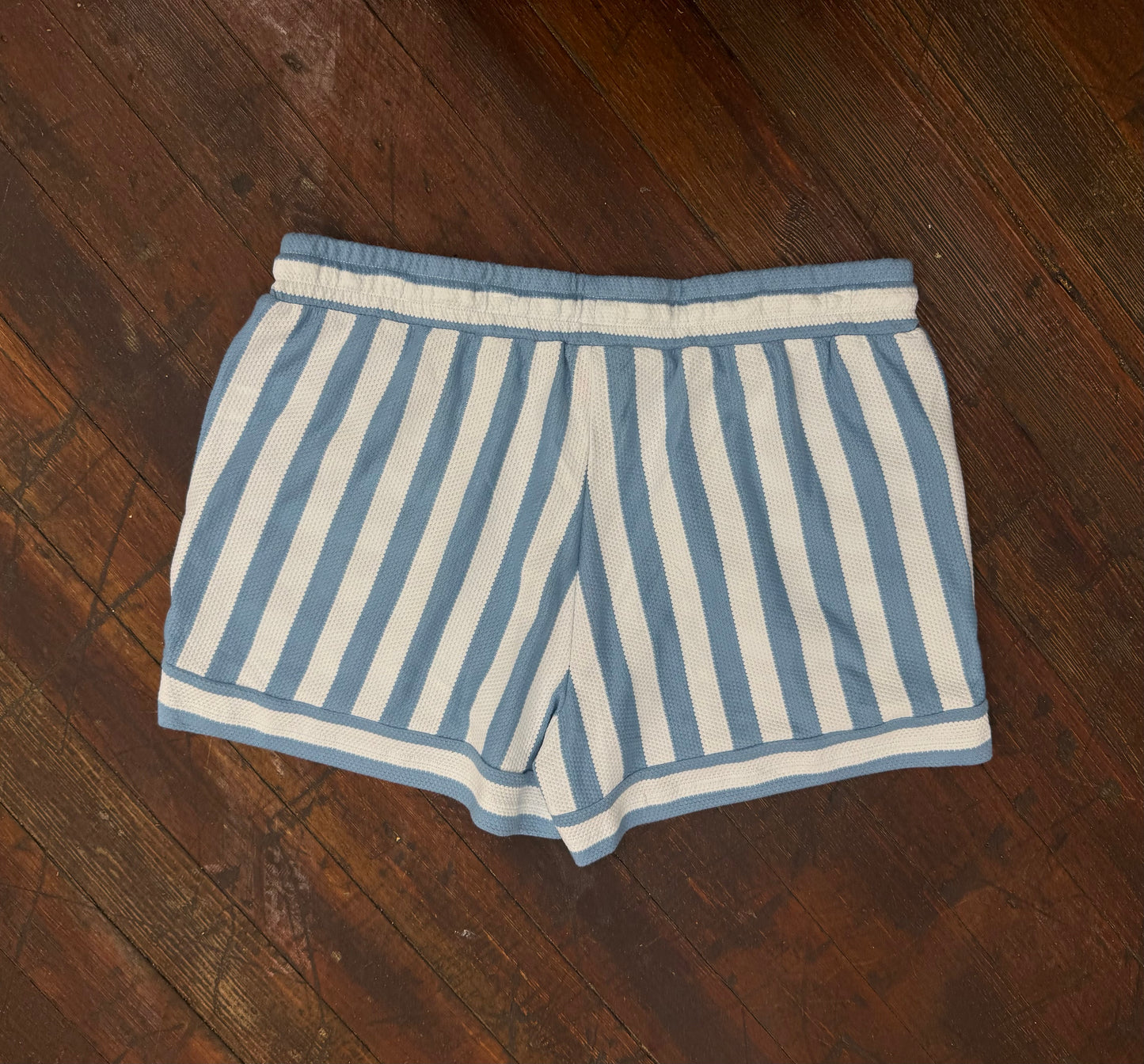 Simply Southern Blue/White Shorts, XL