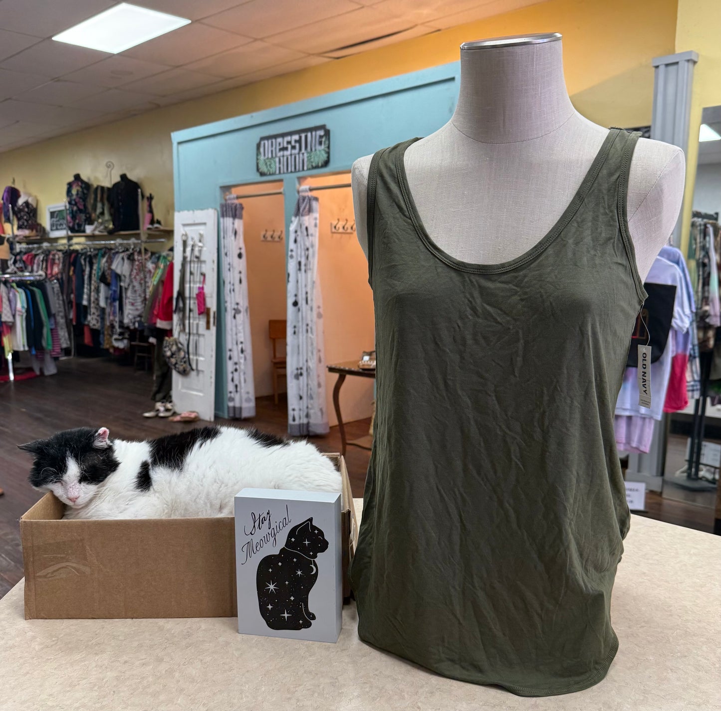 Old Navy Green Tanks, M