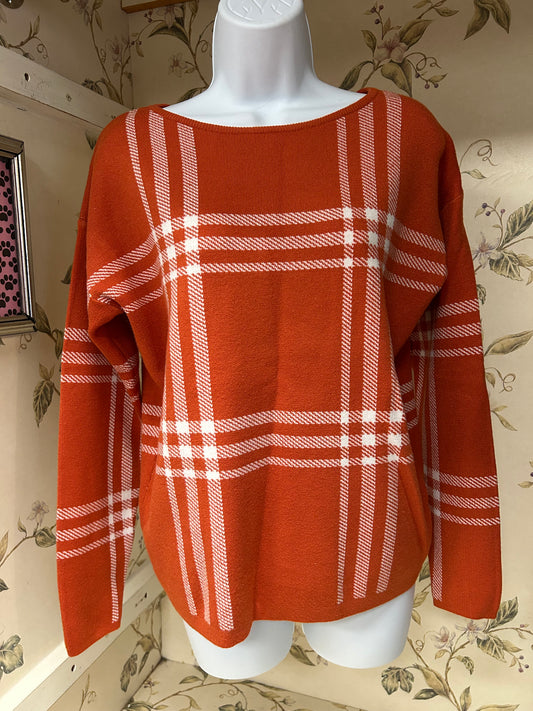 Staccato Orange Sweaters, S