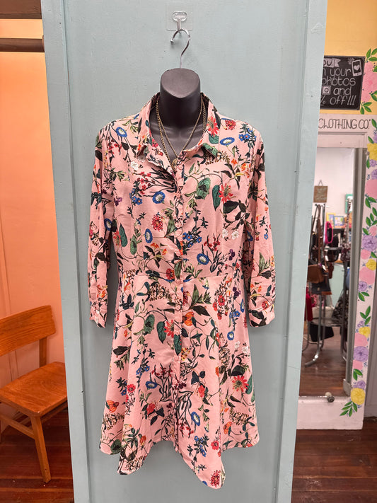 Chloe's Closet Pink Floral Dresses, L