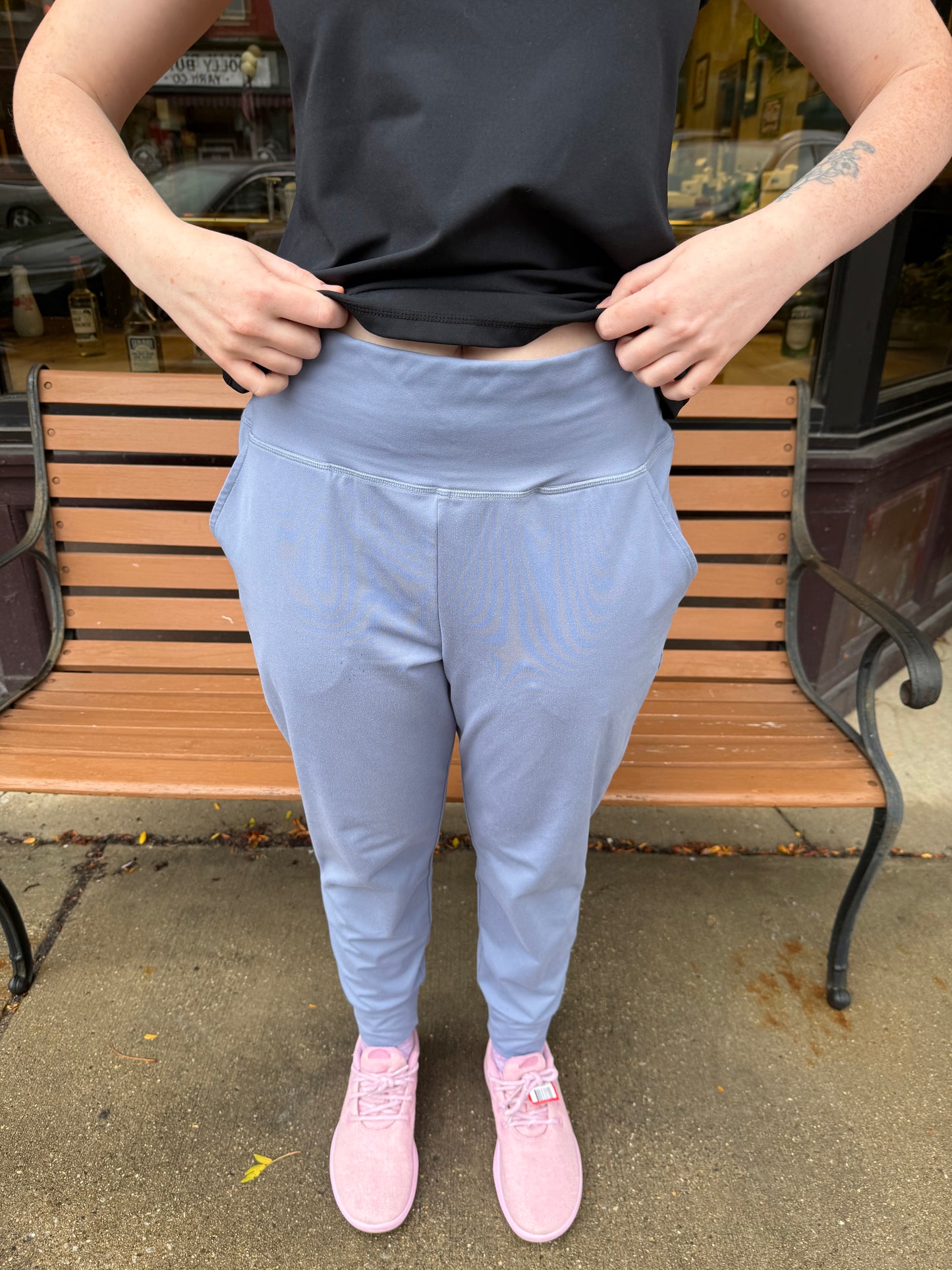 Sincerely Jules Blue Activewear, Medium