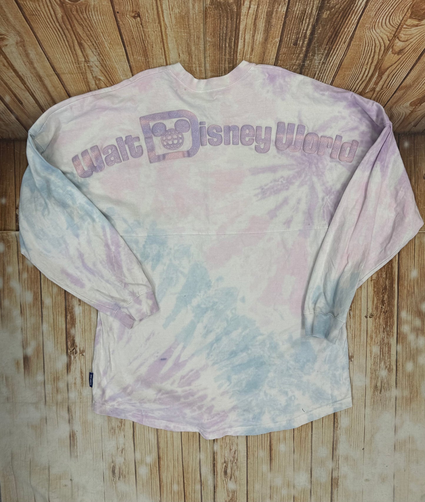 Spirit Jersey Pink tie dye Tops, L