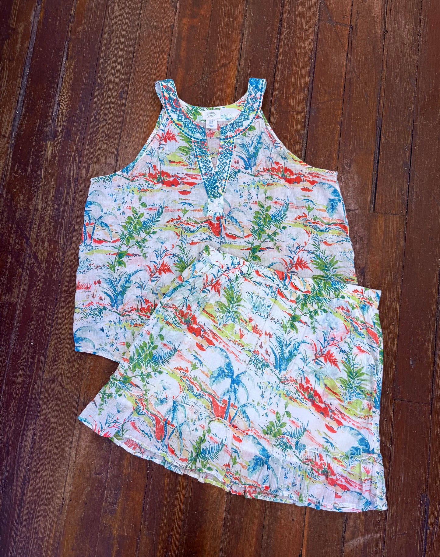 Sigrid Olsen multi Tank Tops, xl