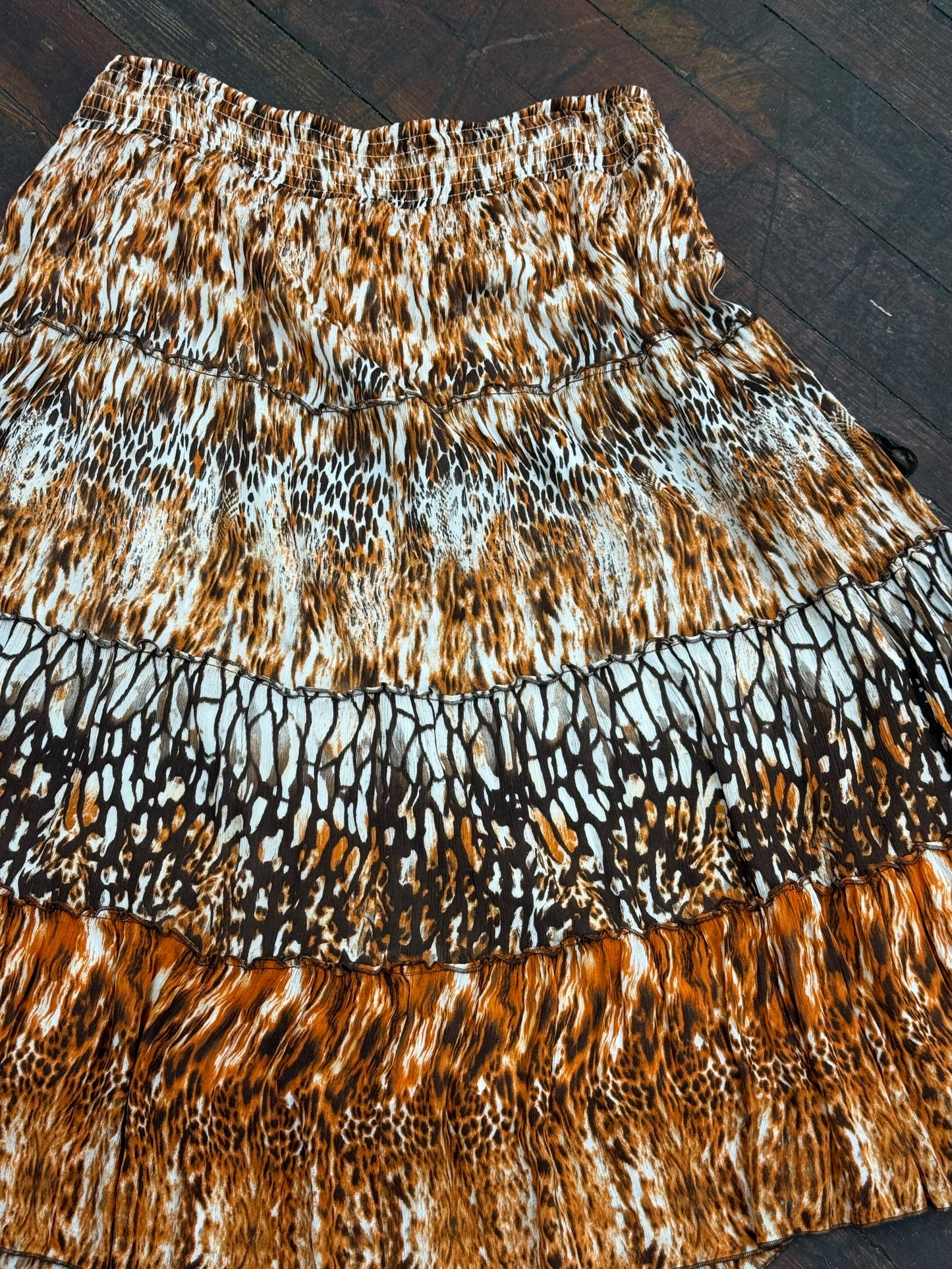 Reba Brown Skirts, XL