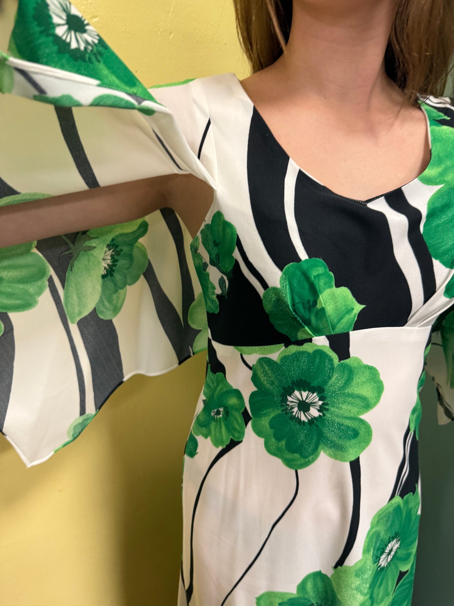 malihini hawaii green/white Vintage, small