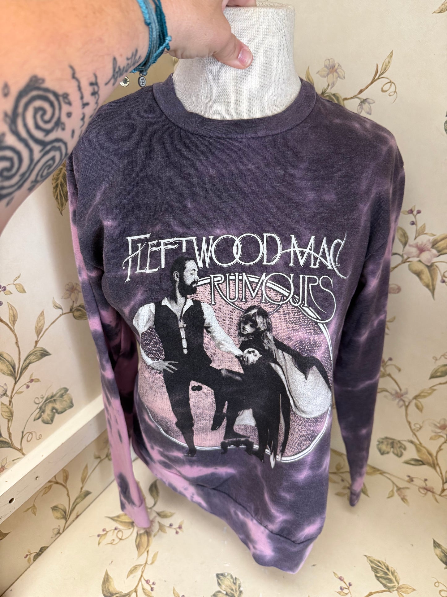 Fleetwood Mac Purple Crewnecks, XS