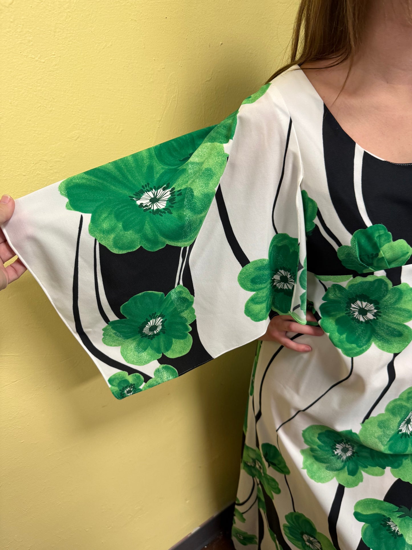 malihini hawaii green/white Vintage, small