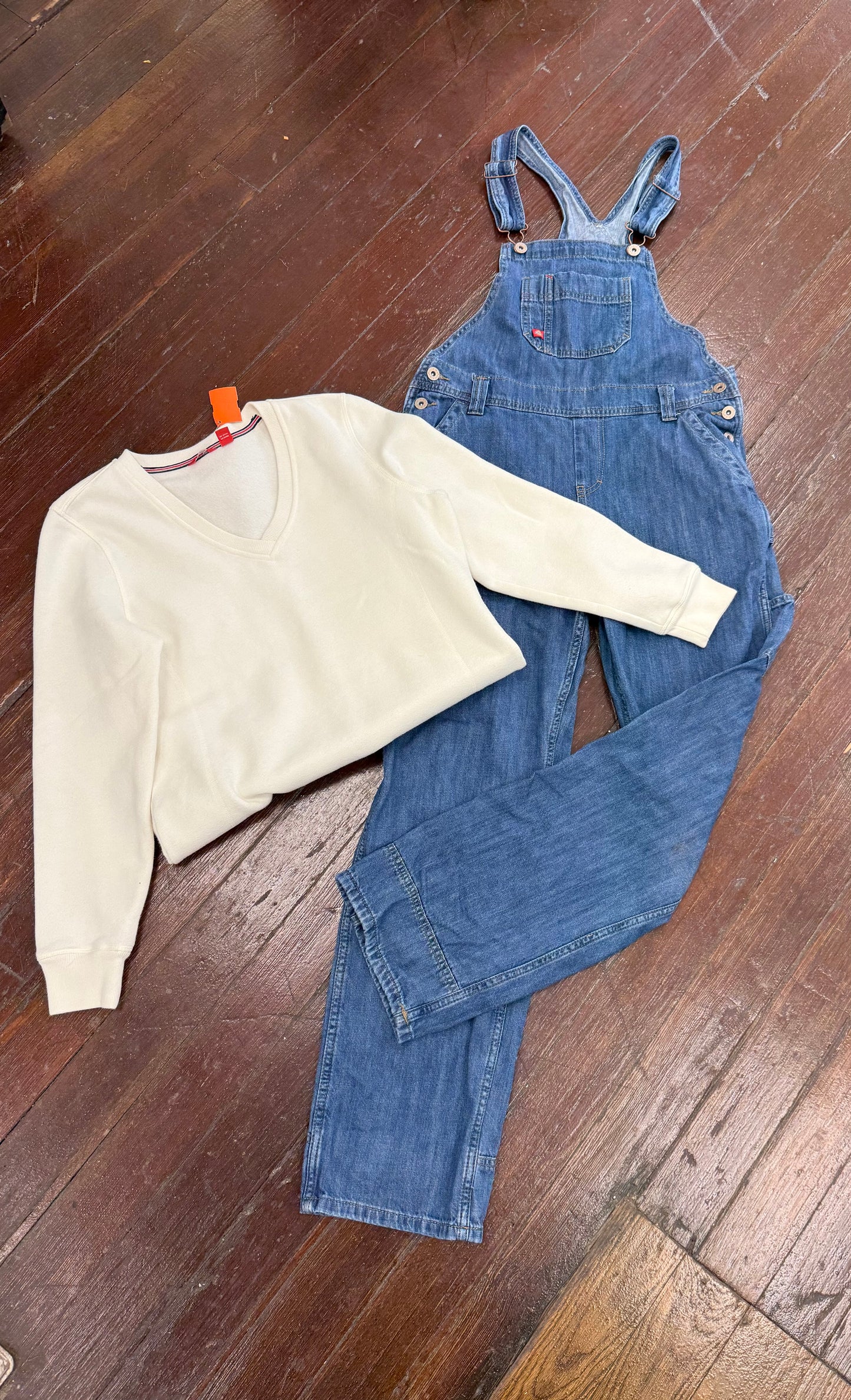 Dickies Blue Overalls, S
