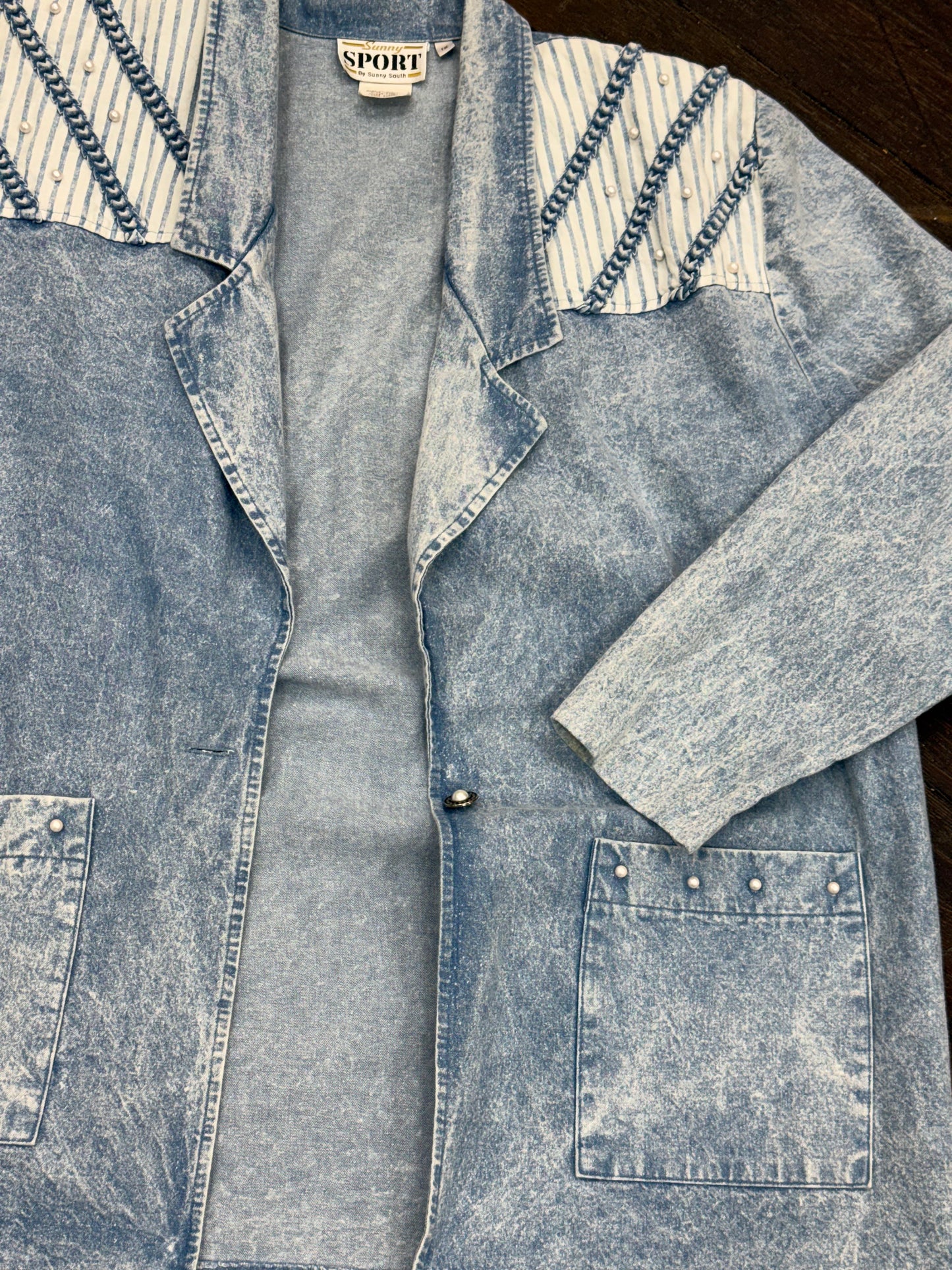 Sunny Sport blue Vintage denim jacket, 12