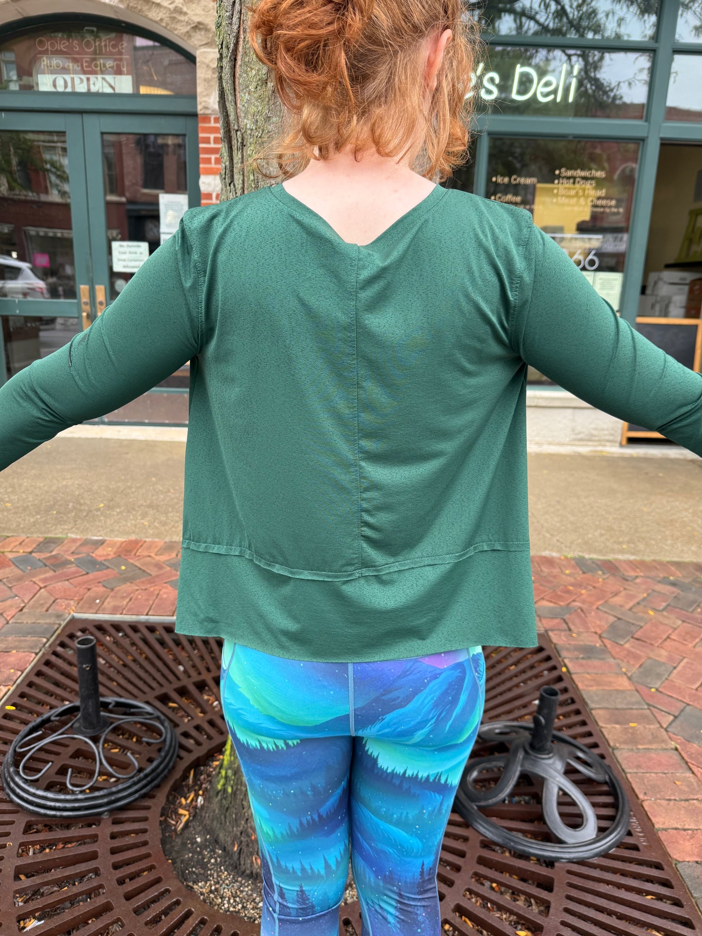 SO Green Activewear Tops, S